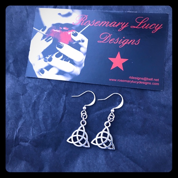 5/$30 Charmed trifecta witchy earrings NEW - Picture 2 of 6
